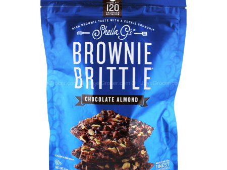 Sheila Gs Brownie Brittle Chocolate Almond 142g Online Hot Sale