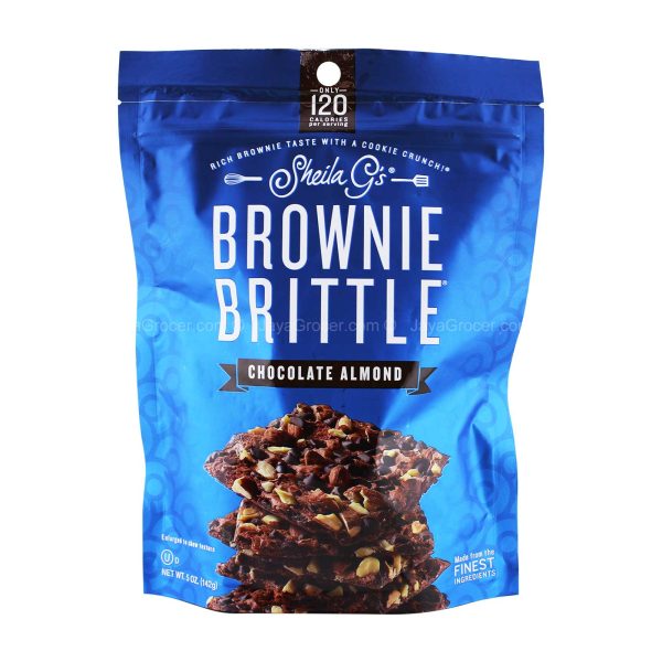 Sheila Gs Brownie Brittle Chocolate Almond 142g Online Hot Sale