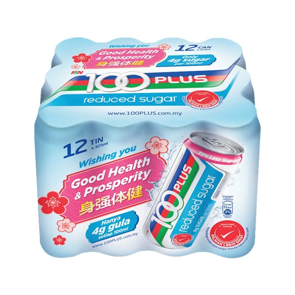 100 Plus Reduced Sugar Isotonic Drink Can 40ml Fashion