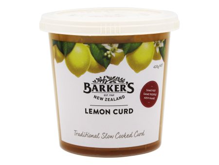 Barkers lemon curd 420g Supply