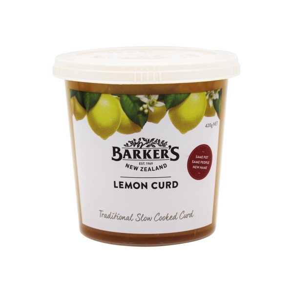 Barkers lemon curd 420g Supply