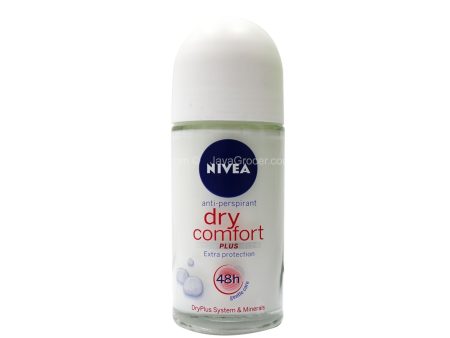 Nivea Dry Comfort Plus Anti-Perspirant Roll-On Deodorant 50ml Online