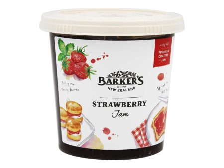 Barkers strawberry jam 455g Supply