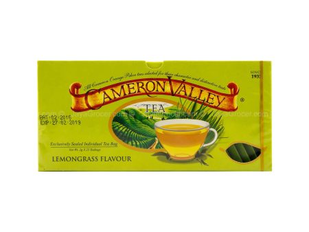 Cameron Valley Lemongrass Flavour Tea 50g Online now