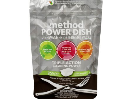 Method Power Dish Dishwasher Lemon Mint 20pcs Cheap