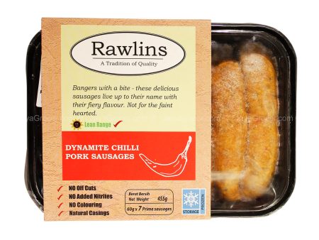 [NON-HALAL] Rawlins Dynamite Chilli Sausages 1pack For Cheap