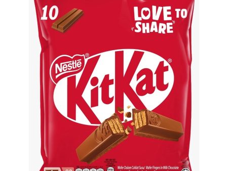 Kit Kat 2 Finger Sharebag Chocolate Wafer 17g x 10 Supply