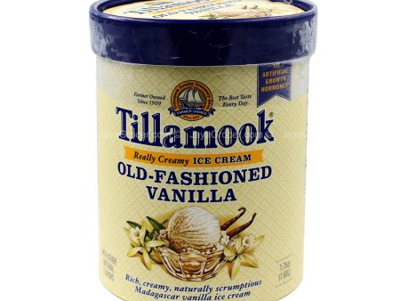 Tillamook Old Fashioned Vanilla Really Creamy Ice Cream 1.42L Cheap