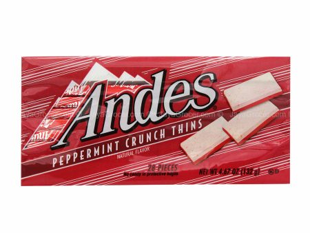 Andes Peppermint Crunch Thins 132g Sale