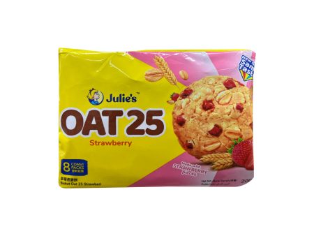 Julie s Oat 25 Strawberry Biscuits 200g Online