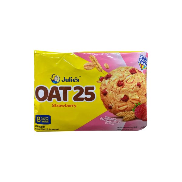 Julie s Oat 25 Strawberry Biscuits 200g Online