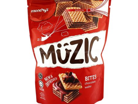 Munchy’s Muzic Chocolate Wafer Bites 180g For Discount