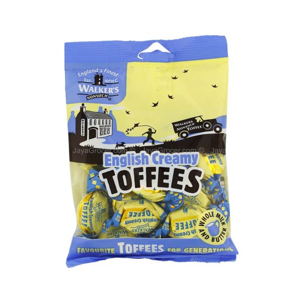 Walker’s English Creamy Toffees 150g Hot on Sale