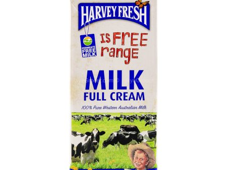 Harvey Fresh UHT Full Cream Milk 1L on Sale