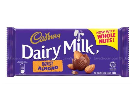 Cadbury Dairy Milk Roast Almond Chocolate Bar 160g Discount