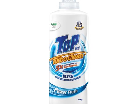 Top Turbo Clean Power Fresh Ultra Concentrated Detergent 900g Supply