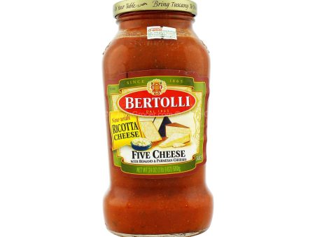 Bertolli Five Cheese Pasta Sauce 680g For Sale