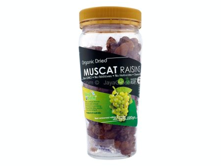 Love Earth Organic Dried Muscat Raisins 220g Fashion