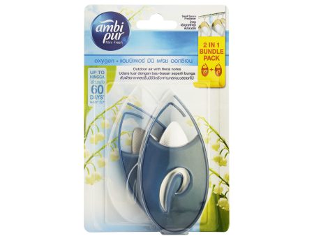 Ambi Pur Small Space Freshener Oxygen 4.5ml x 2 For Sale