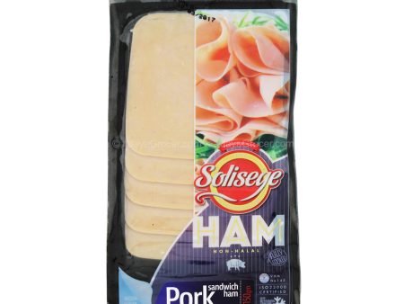 [NON-HALAL] Solisege Pork Sandwich Ham Slices 150g Online