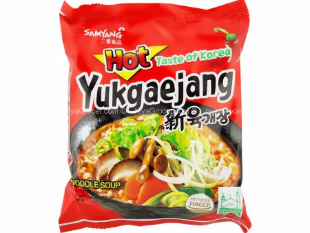 Samyang Hot Yukgaejang Noodle Soup 120g Online