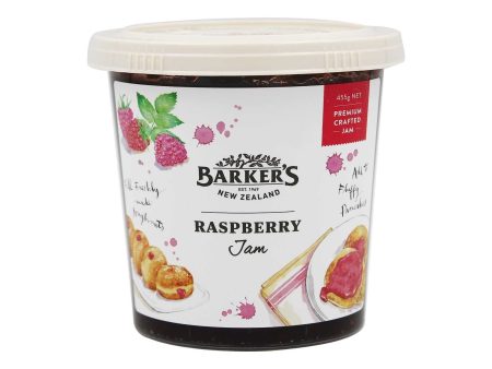 Barkers rapsberry jam 455g For Cheap