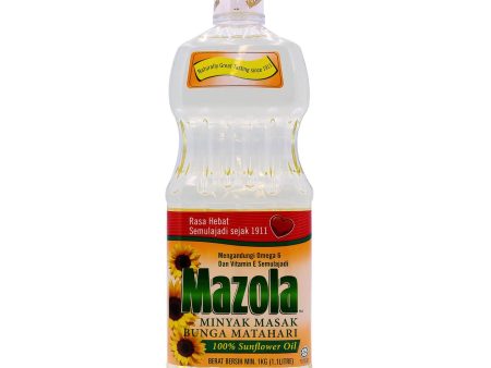 MAZOLA SUNFLOWER OIL 1KG *1 Hot on Sale