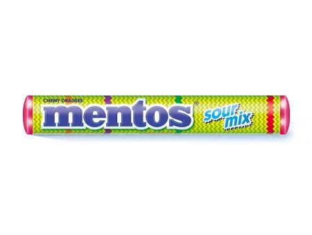 Mentos Sour Mix Chewy Candy 37g For Cheap