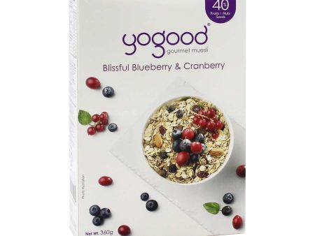 Yogood Blissful Blueberry & Cranberry Gourmet Muesli 360g Sale