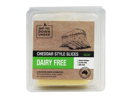 Dairy-Free Down Under Cheddar Style Slices 200g Online Sale