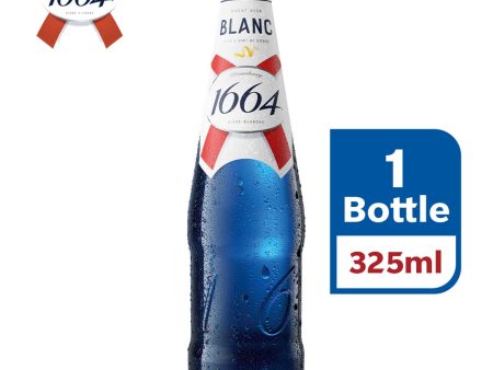 Kronenbourg 1664 Blanc Beer Bottle 325ml For Cheap