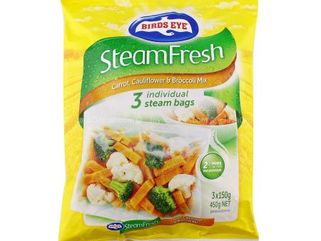 BIRDS EYE STM FRSH BROC CLFLW CARRT 450G Online Sale