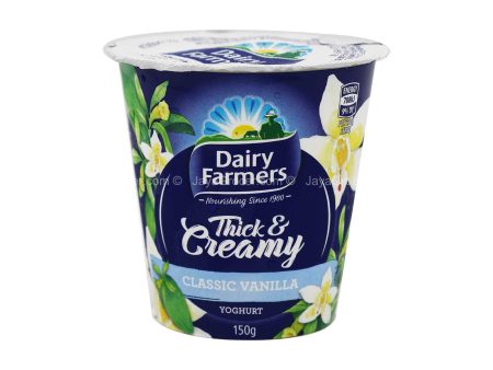 Dairy Farmers Classic Vanilla Yoghurt 150g For Sale