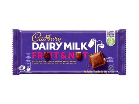 Cadbury Dairy Milk Fruit and Nut Chocolate Bar 160g Sale