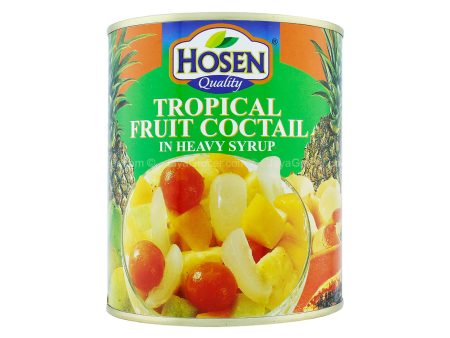 Hosen Tropical Fruit Cocktail in Heavy Syrup 825g Fashion