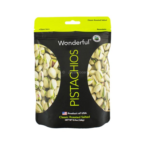 Wonderful Classic Roasted Salted Pistachios 168g Sale