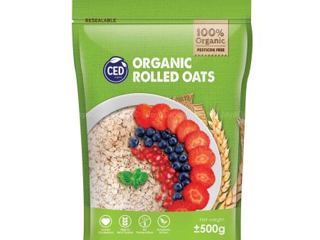 CED Organic Rolled Oats 450g Fashion