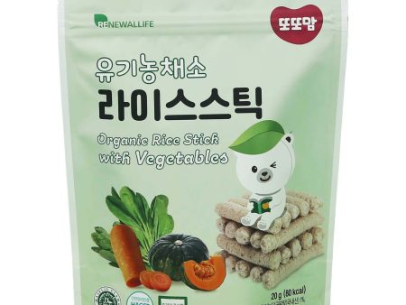 Renewallife DdoDdoMam Organic Rice Stick - Vegetables 20g Discount