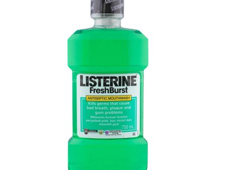 Listerine Fresh Burst Antibacterial Mouthwash 750ml Online