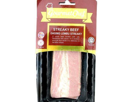 Gourmet Chef Streaky Beef 150g Online now