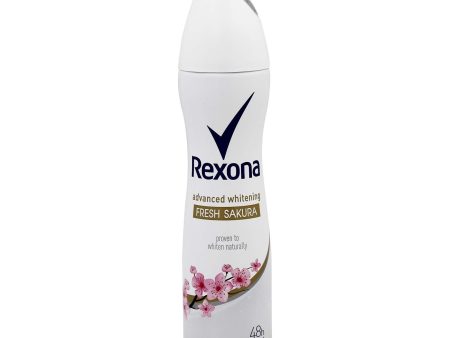 Rexona Advanced Whitening Fresh Sakura Anti-Perspirant Spray 150ml Online Hot Sale