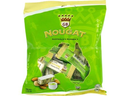 Golden Boronia Soft Green Tea Nougat 100g Cheap