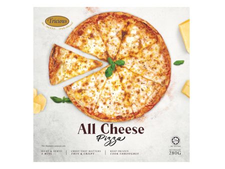 Tricious 9.5 inch All Cheese Pizza 280g Supply