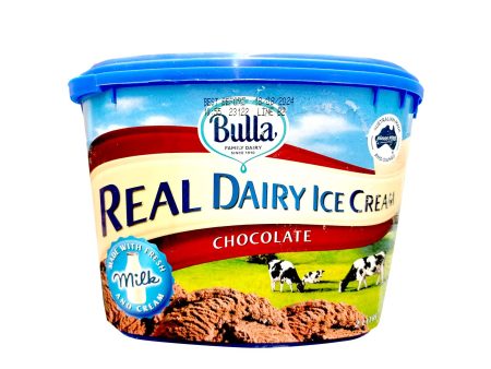 Bulla Real Dairy Chocolate Ice Cream 2L Hot on Sale