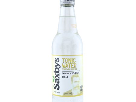 Saxbys Tonic Water Soft Drink 330ml Hot on Sale