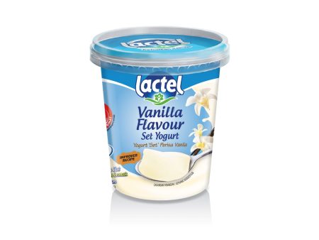 Lactel Vanilla Flavour Set Yogurt 470g Sale