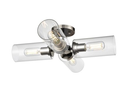 Barker Semi Flush Mount For Discount