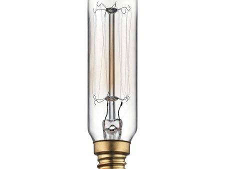 40W Antique Clear Candelabra Bulb Online now