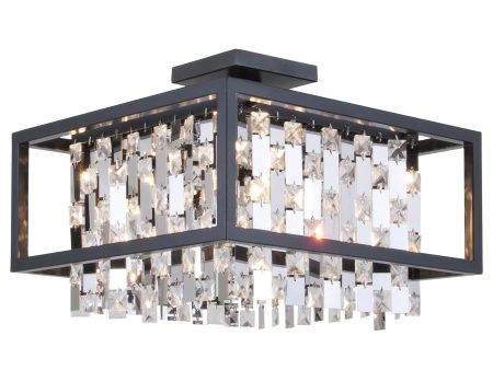 Amethyst Semi Flush Mount Online now