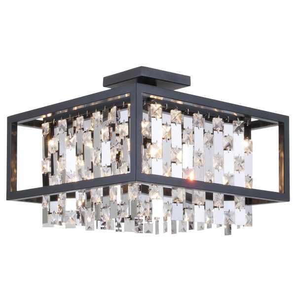 Amethyst Semi Flush Mount Online now